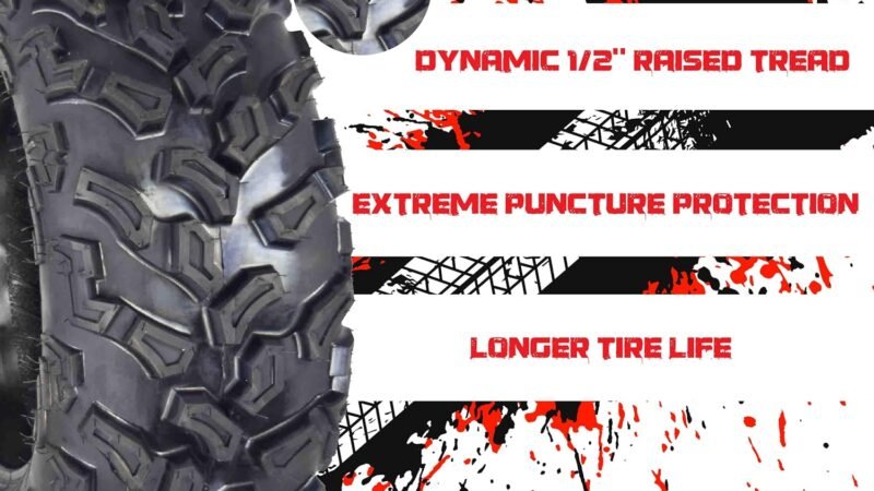 4 New MASSFX ATV Tire Set Review