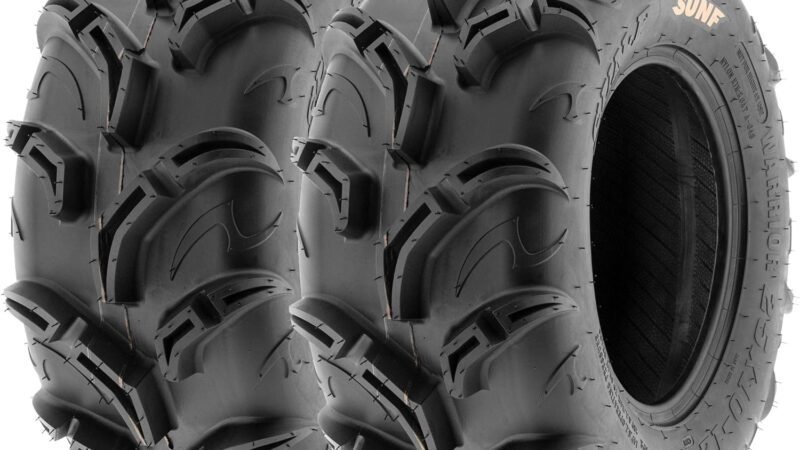 SunF ATV Mud Trail Tires 25×8-12 Review