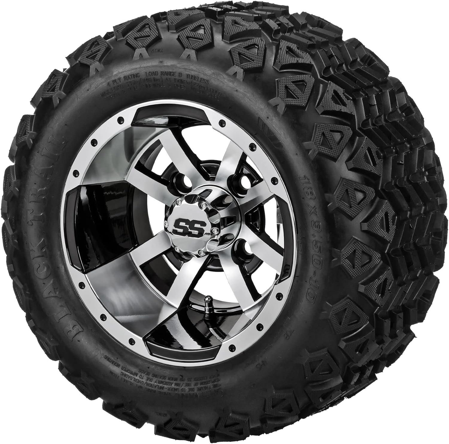 Golf Cart Tires and Wheels Combo Review